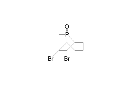 6a,7b-Dibromo-8E-methyl-8a-oxo-8-phosphabicyclo(3.2.1)octane