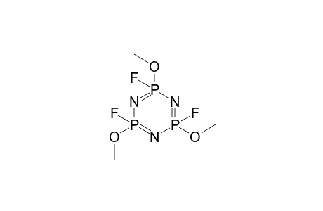 2,4,6-trifluoro-2,4,6-trimethoxy-1,3,5-triaza-2.lambda.5,4.lambda.5,6.lambda.5-triphosphacyclohexa-1,3,5-triene