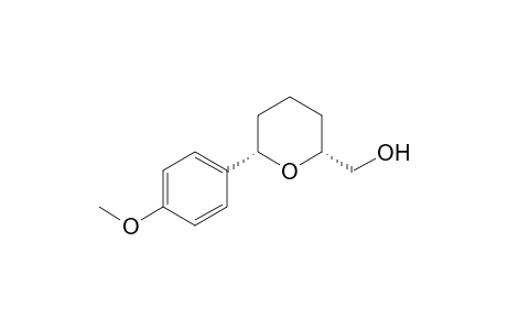 [(2R,6S)-6-(4-methoxyphenyl)-2-oxanyl]methanol