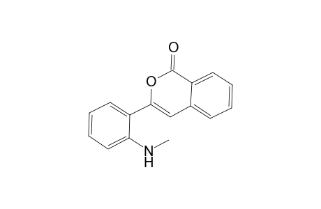 3-[2-(methylamino)phenyl]-2-benzopyran-1-one