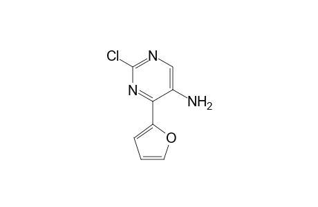 2-Chloro-4-(2-furyl)-pyrimidin-5-amine
