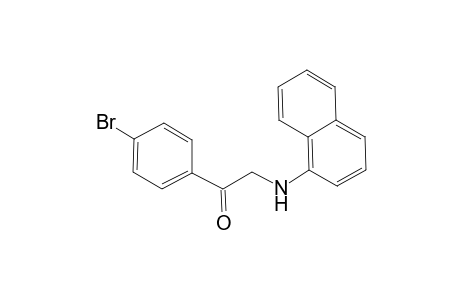 Ethanone, 1-(4-bromophenyl)-2-(1-naphthylamino)-