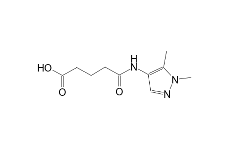5-[(1,5-dimethyl-1H-pyrazol-4-yl)amino]-5-oxopentanoic acid