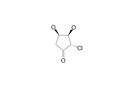 (3R,4R)-2-CHLORO-3,4-DIHYDROXY-CYCLOPENTANONE