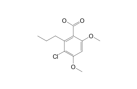 ACREMONISOL_A;3-CHLORO-4,6-DIMETHOXY-2-PROPYLBENZOIC_ACID
