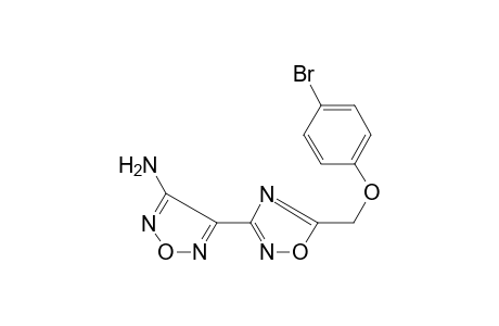 1,2,5-Oxadiazol-3-amine, 4-[5-(4-bromophenoxymethyl)-1,2,4-oxadiazol-3-yl]-