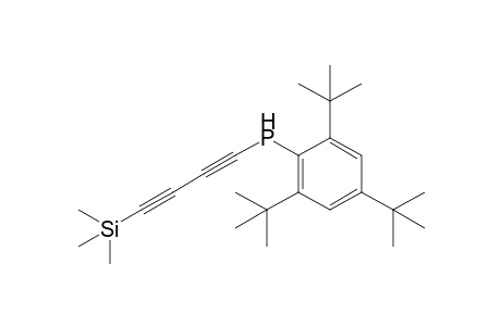 (2,4,6-tritert-butylphenyl)-(4-trimethylsilylbuta-1,3-diynyl)phosphane