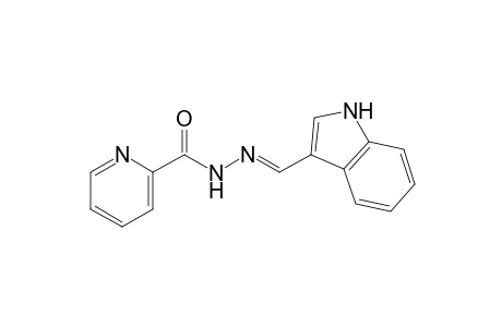 picolinic acid, (indol-3-ylmethylene)hydrazide