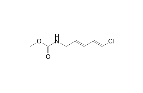 1-(n-carbomethoxy)-5-chloro-2,4-pentadiene