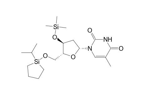 Thymidine, 5'-O-[1-(1-methylethyl)silacyclopent-1-yl]-3'-O-(trimethylsilyl)-