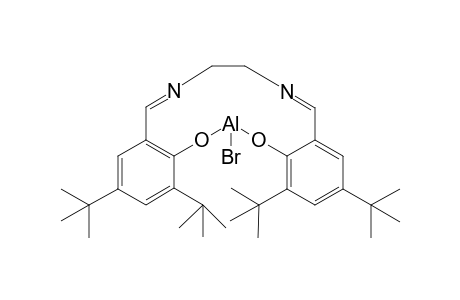 1,2-bis{N,N'-bis[(3',5'-bis(t-Butyl)salicyl-1'-imino]}ethane-1,2-diyl-Aluminium Bromide