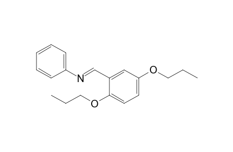 2,5-Dipropoxy-N-phenylbenzaldimine