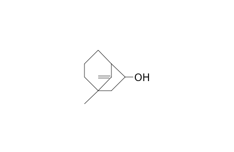 (.+-.)-1-Methyl-8-methylene-bicyclo(3.2.1)octan-6a-ol
