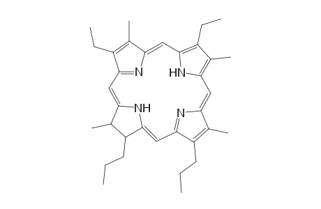 21H,23H-Porphine, 7,12-diethyl-2,3-dihydro-3,8,13,17-tetramethyl-2,18-dipropyl-, trans-