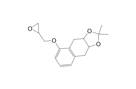 cis-1,2,3,4-Tetrahydro-5-(2,3-epoxypropoxy)-2,3-naphthalenediol