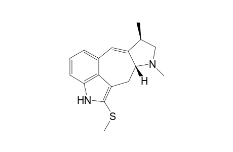 (5R, 8R)-5(l0-9)abeo-2-Thiomethyl-6-methyl-8.beta.-methyl-9,10-didehydroergoline