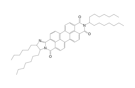 10-Heptyl-2-(1'-heptyloctyl)-11-hexyl-10,111-dihydroimidazo[2,1-a]anthra[2,1,9-def : 6,5,10-d'e'f']diisoquinoline-1,3,8(2H)-trione