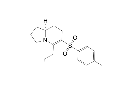 (-)-(8aS)-5-n-Propyl-6-(p-toluenesulfonyl)-.delta.-(5,6)-indolizidine