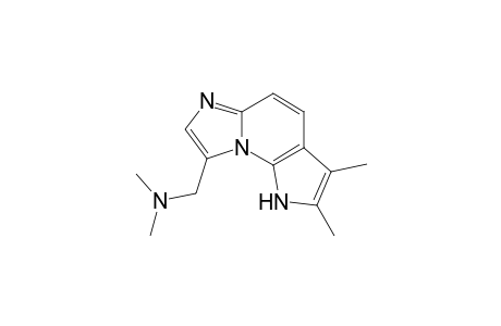 1H-Imidazo[1,2-a]pyrrolo[3,2-e]pyridine-8-methanamine, N,N,2,3-tetramethyl-