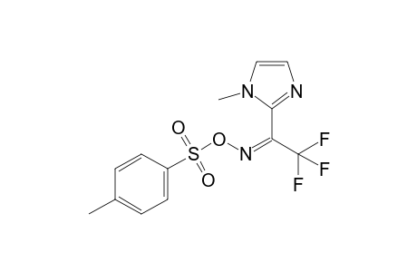 2,2,2-Trifluoro-1-(1-methyl-1H-imidazol-2-yl)ethanone O-Tosyl Oxime