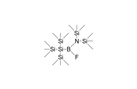 Fluoro-[bis(trimethylsilyl)amino]-[tris(trimethylsilyl)silyl]-borane