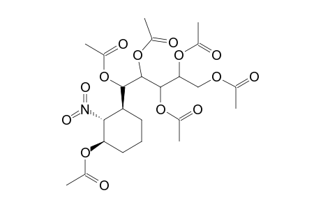 1'-C-[(1S,2R,3R)-3-ACETOXY-2-NITROCYCLOHEXYL]-1',2',3',4',5'-PENTA-O-ACETYL-D-GALAKTO-PENTITOL