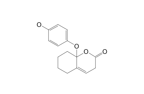 8a-(4-hydroxyphenoxy)-5,6,7,8-tetrahydro-3H-chromen-2-one