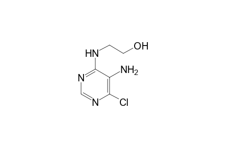 2-[(5-amino-6-chloro-4-pyrimidinyl)amino]ethanol