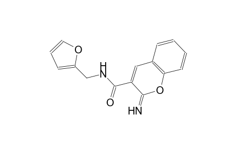 N-(2-furylmethyl)-2-imino-2H-chromene-3-carboxamide