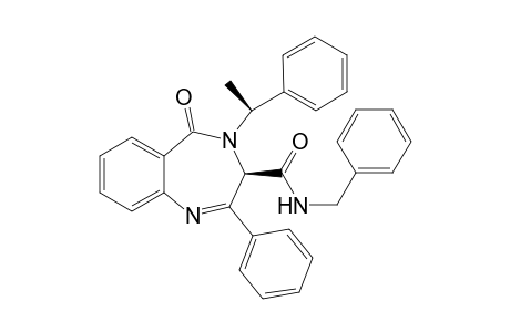 (3R)-N-Benzyl-4-(1-(S)-methylbenzyl)-5-oxo-2-phenyl-4,5-dihydro-3Hbenzo[e][1,4]diazepine-3-carboxamide