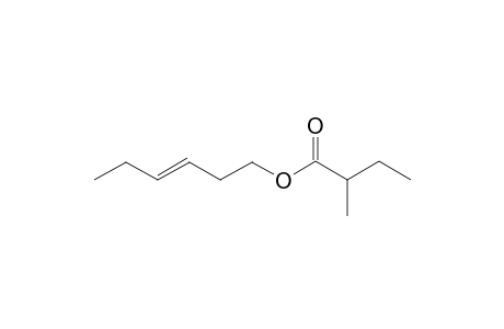 Hexenyl 2-methyl butanoate <(3E)->