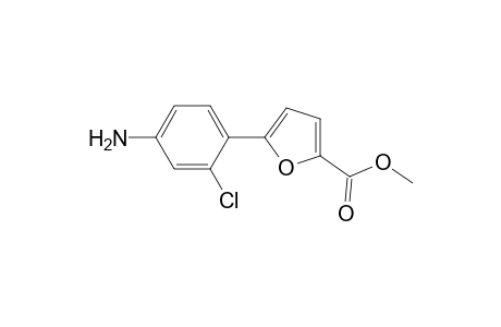 2-Furancarboxylic acid, 5-(4-amino-2-chlorophenyl)-, methyl ester
