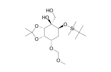(3aS,4R,5S,7S,7aS)-5-[tert-butyl(dimethyl)silyl]oxy-4-(hydroxymethyl)-7-(methoxymethoxy)-2,2-dimethyl-5,6,7,7a-tetrahydro-3aH-1,3-benzodioxol-4-ol