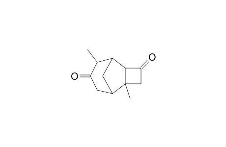 5,9-Dimethyltricyclo[4.3.1.0(2,5)]decane-3,8,dione isomer