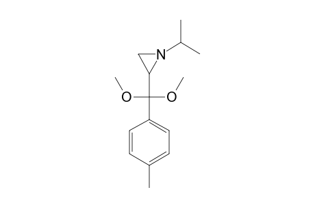 2-[DIMETHOXY-(4-METHYLPHENYL)-METHYL]-1-ISOPROPYL-AZIRIDINE