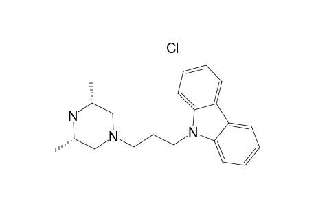 9-[3-(cis-3,5-Dimethyl-1-piperazinyl)propyl]carbazole monohydrochloride