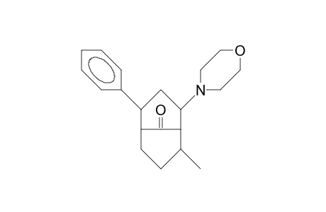 8-Methyl-2-morpholino-4-phenyl-bicyclo(3.3.1)nonan-9-one