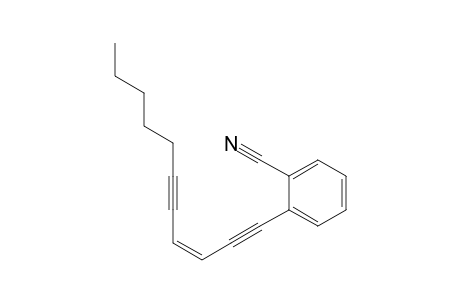 2-[3(Z)-Undecen-1,5-diynyl]benzonitrile