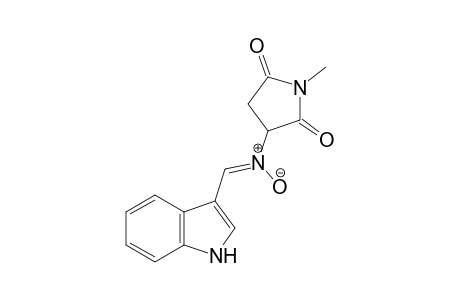 C-(Indol-3-yl)-N-(2,5-dioxo-1-methylpyrrol-3-yl)nitrone