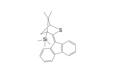 6,6-Dimethyl-4-trimethylsilyl-3-(fluoren-9-yl)bicyclo[2.1.]-2-thiahexane