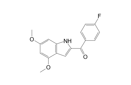 1-(4,6-Dimethoxy-1H-indol-2-yl)(4-fluorophenyl)methanone