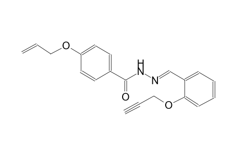 benzoic acid, 4-(2-propenyloxy)-, 2-[(E)-[2-(2-propynyloxy)phenyl]methylidene]hydrazide