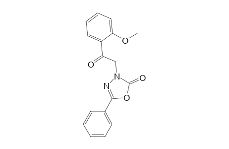 3-[2-(2-Methoxy-phenyl)-2-oxo-ethyl]-5-phenyl-3H-[1,3,4]oxadiazol-2-one