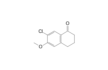 7-Chloro-6-methoxy-2,4-dihydronaphthalen-1(2H)-one