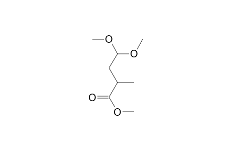 Methyl 4,4-dimethoxy-2-methylbutanoate