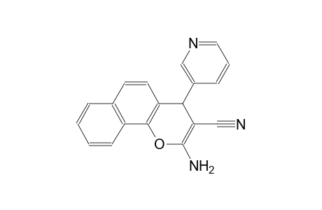 2-amino-4-(3-pyridinyl)-4H-benzo[h]chromene-3-carbonitrile