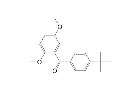 (4-tert-butylphenyl)-(2,5-dimethoxyphenyl)methanone