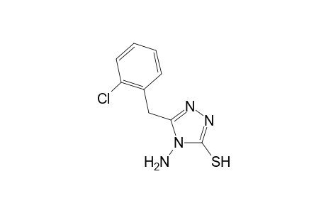 4-Amino-5-(2-chlorobenzyl)-4H-1,2,4-triazole-3-thiol