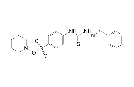 1-benzylidene-4-[p-(piperidinosulfonyl)phenyl]-3-thiosemicarbazide