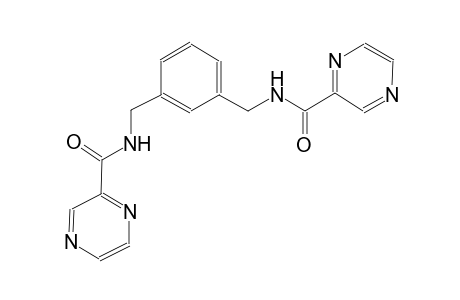 N-(3-{[(2-pyrazinylcarbonyl)amino]methyl}benzyl)-2-pyrazinecarboxamide